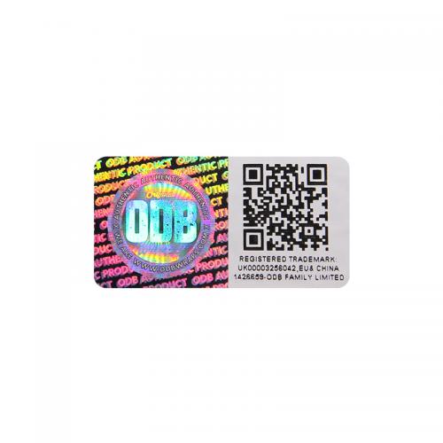 Hologram QR code sticker